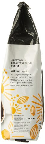 Brand - Happy Belly Breakfast Blend Ground Coffee, Light Roast, 32 Ounce - Image 3